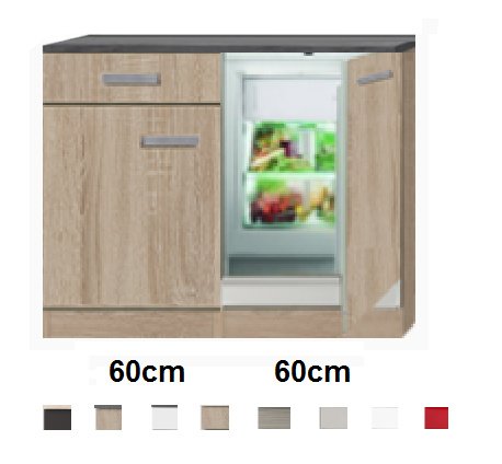 120cm inbouw koelkast RAI-1010 - Keuken-land